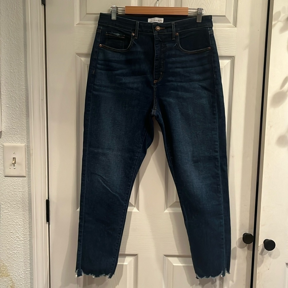 LOFT brand size 31/12 The Curvy Skinny Jeans